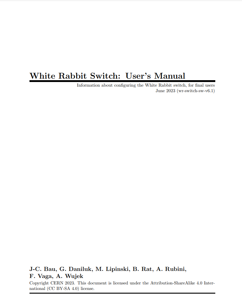 WRS v6.1 user manual