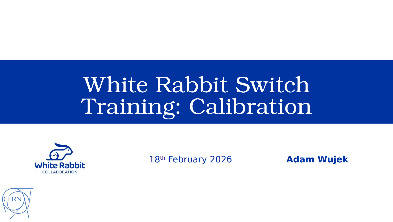 White Rabbit Switch Calibration