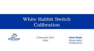 WR relative calibration